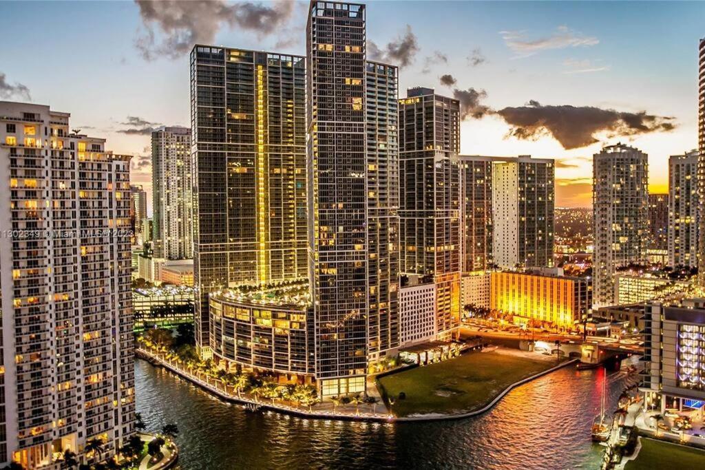 Icon Luxury 34Th Floor Amazing Oceanview, Brickell Apartment Miami Exterior foto